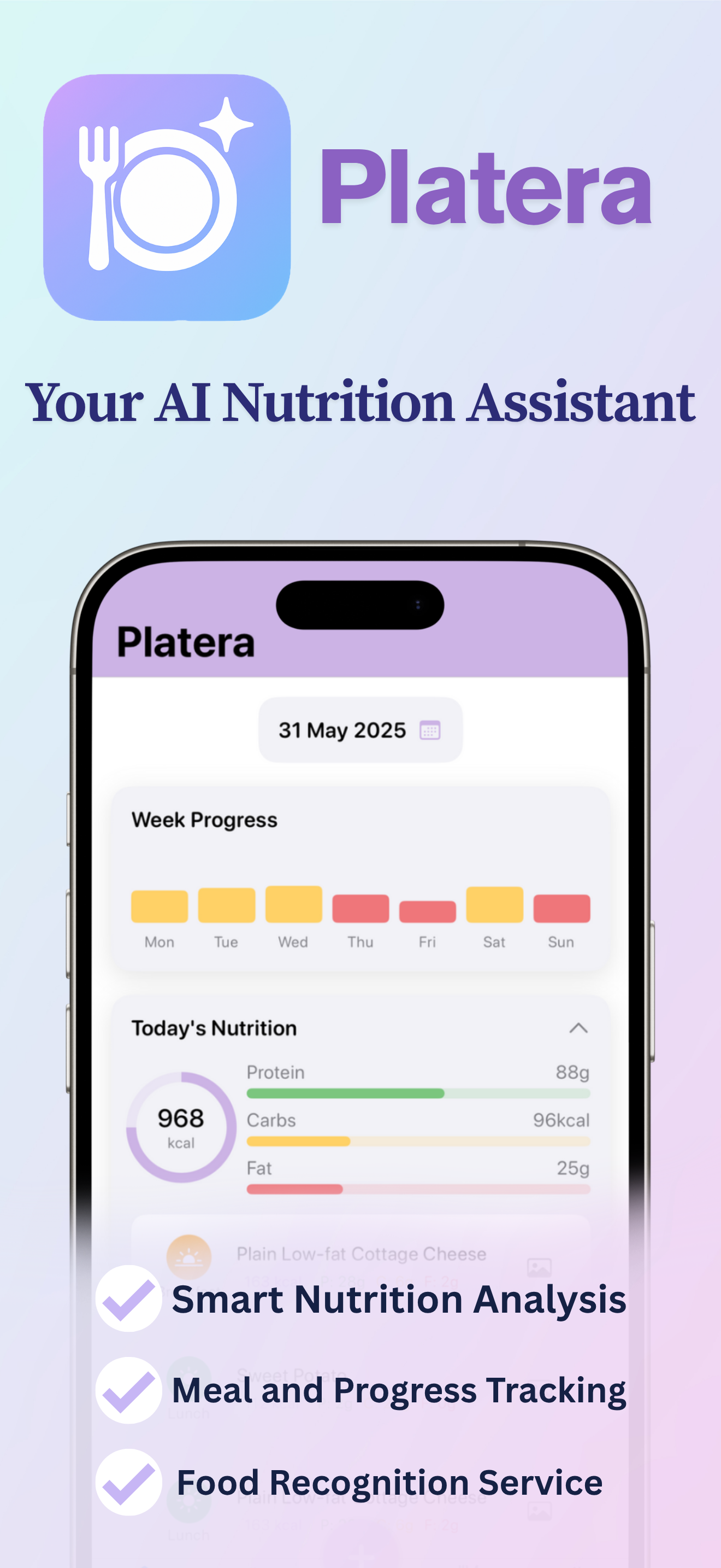 Platera App Mockup