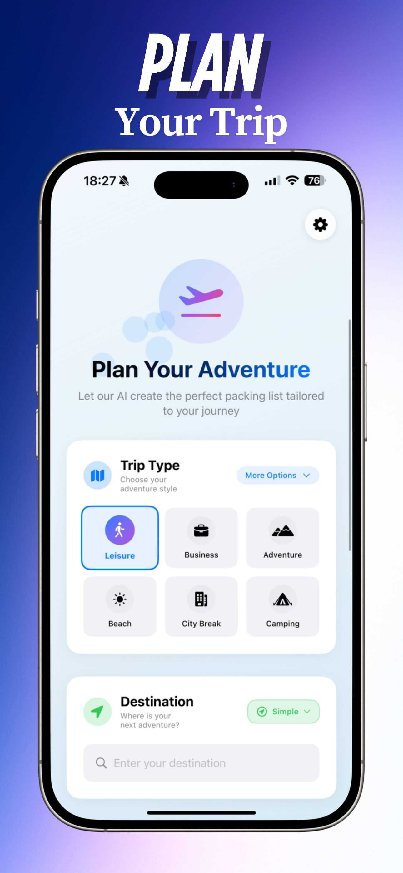 ReadyPack App Mockup